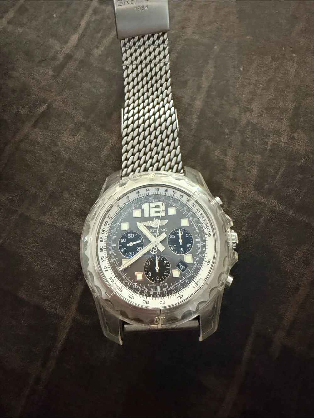 🔥 BREITLING CHRONOSPACE AUTOMATIC – REF. A23360 – BOX & PAPERS 🔥
